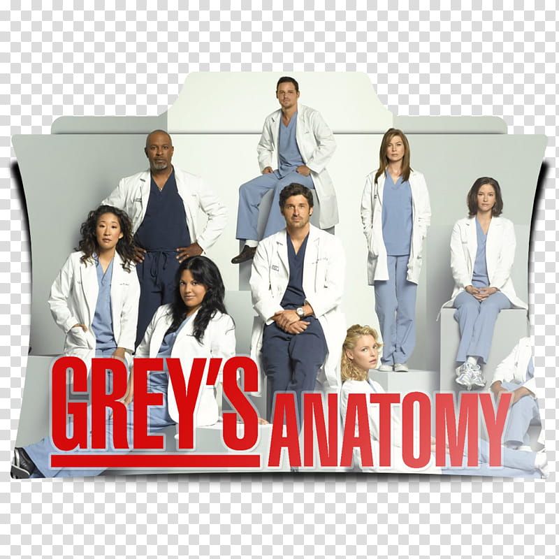 Grey Anatomy TV Series Folder Icon, grey's anatomy transparent background PNG clipart