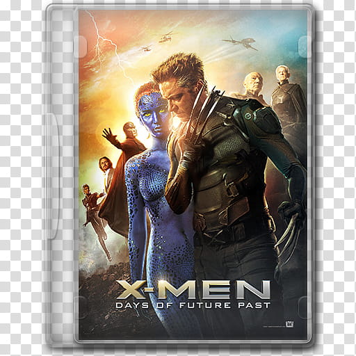 X Men Days of Future Past  Folder Icons, dvdcover transparent background PNG clipart