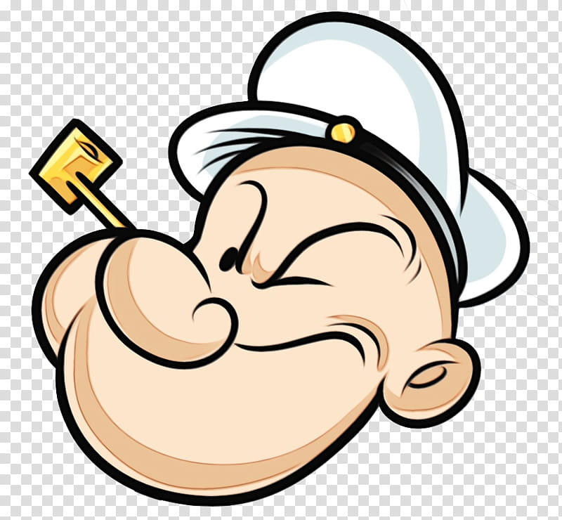 Popeye Village Bluto Olive Oyl Poopdeck Pappy, Watercolor, Paint, Wet Ink, Popeye Rush For Spinach, J Wellington Wimpy, Cartoon, Comics transparent background PNG clipart