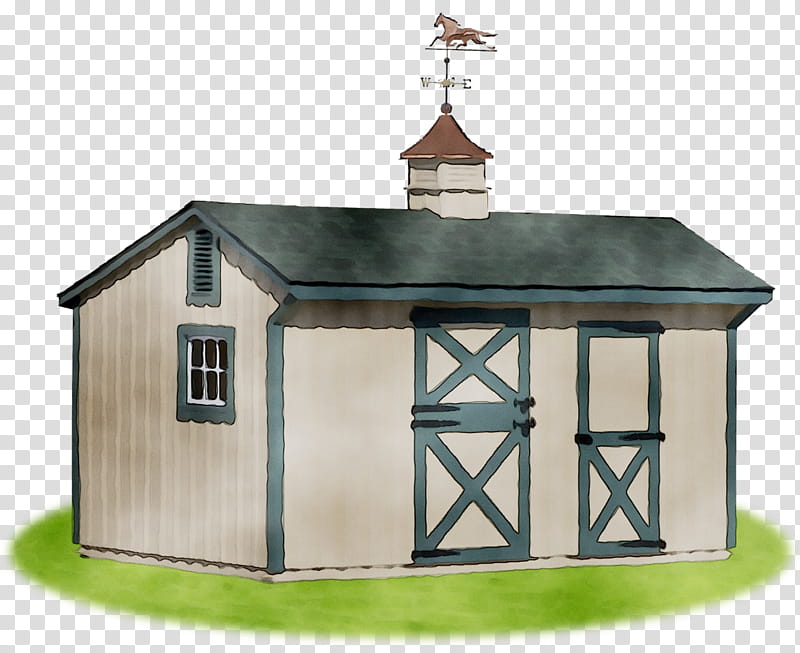 Shed Tarpaulin Hay Shelter Horse Horse Transparent Background Png