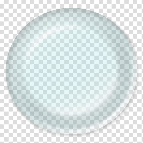 PS Bubble Glass, round white plate ilolustration transparent background PNG clipart