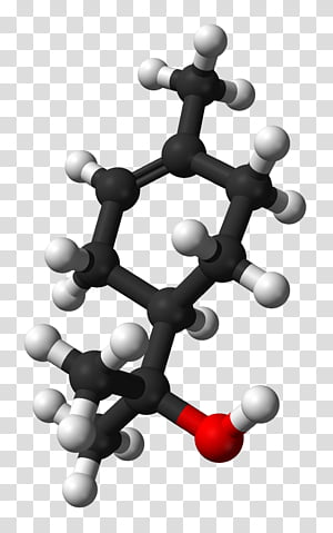 Geraniol Monoterpene Molecule editor Rose oil, others transparent ...