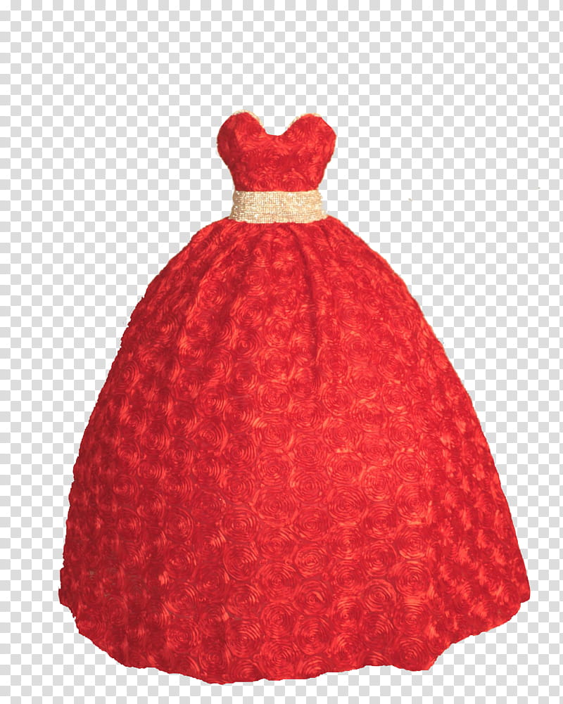 dresses, red strapless gown illustration transparent background PNG clipart