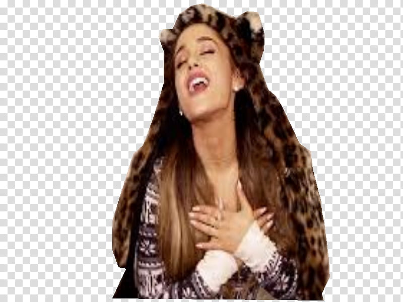 Ariana Grande Santa Tell Me transparent background PNG clipart