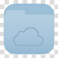 iOS  Icons , Folder iCloud transparent background PNG clipart