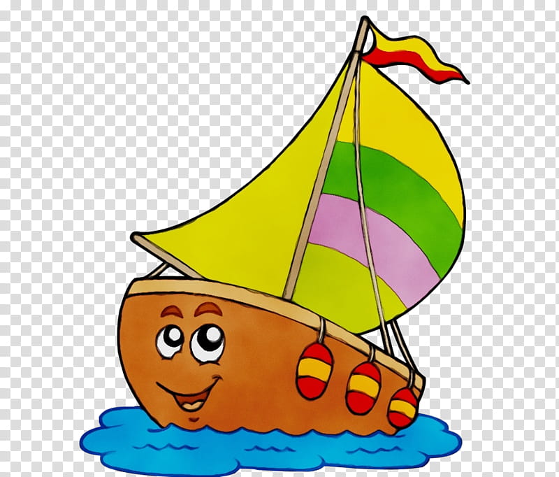 Party hat, Watercolor, Paint, Wet Ink, Viking Ships, Cartoon, Sailboat, Vehicle transparent background PNG clipart