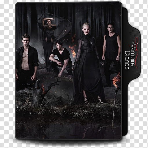 The Vampire Diaries Season  Folder Icons Part , The Vampire Diaries Season  v transparent background PNG clipart