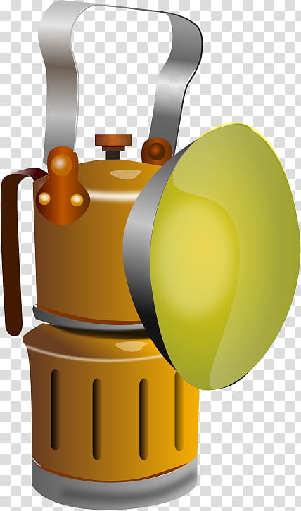 Yellow Light, Mining Lamp, Coal Mining, Lantern, Light Fixture, Miner, Davy Lamp, Gold Mining transparent background PNG clipart