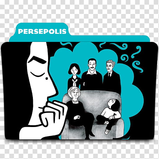 Movie folder icons NO , Persepolis transparent background PNG clipart