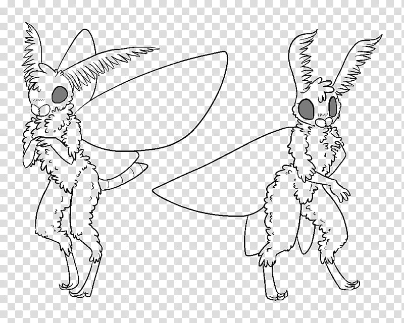 Anthro Moth Base transparent background PNG clipart
