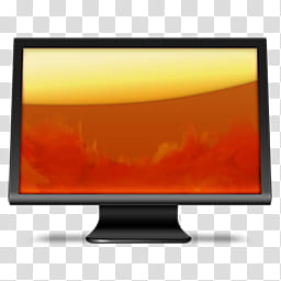 Heaven Hell, black and gray flat screen TV transparent background PNG clipart