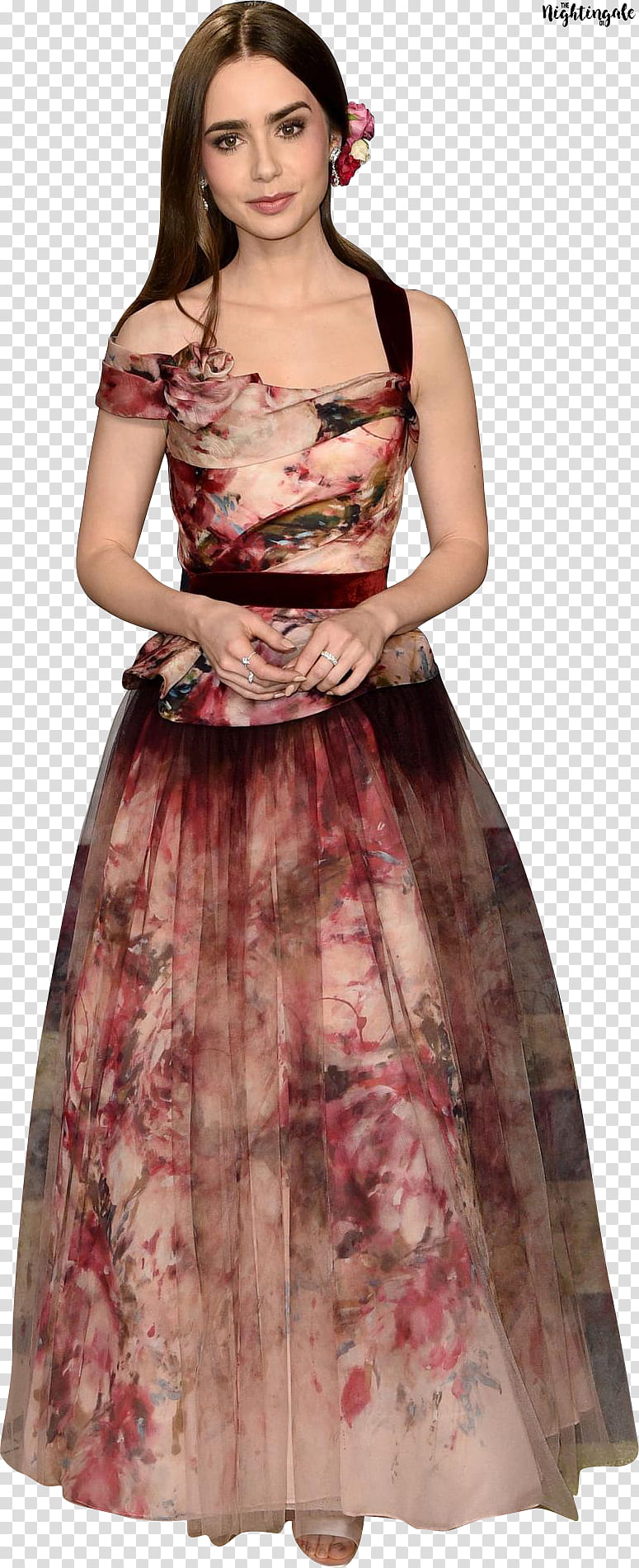 Lily Collins O,,SAM () transparent background PNG clipart