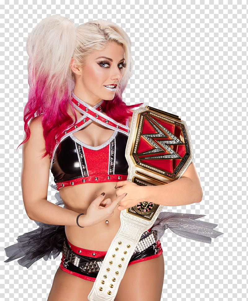 Alexa Bliss RAW Women Champion bls transparent background PNG clipart