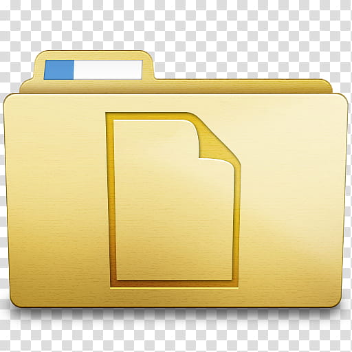 Folder Replacement, yellow folder icon transparent background PNG clipart