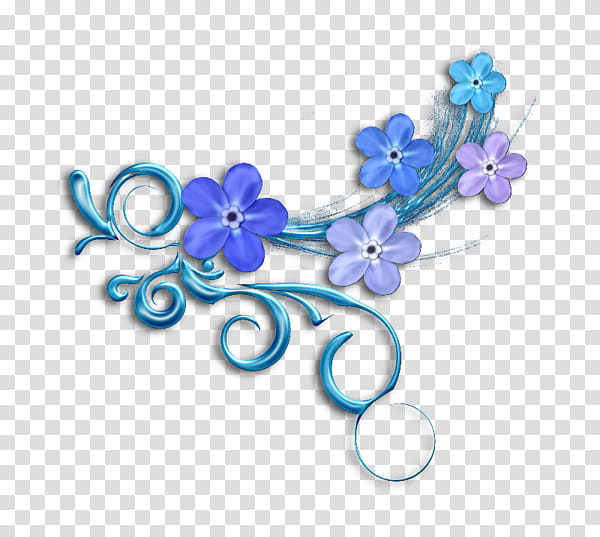 blue cobalt blue flower violet plant, Body Jewelry, Petal, Borage Family transparent background PNG clipart