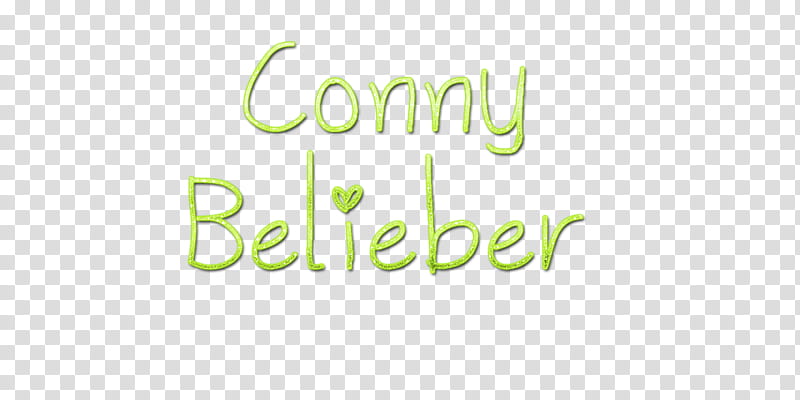 Texto Conny Belieber transparent background PNG clipart