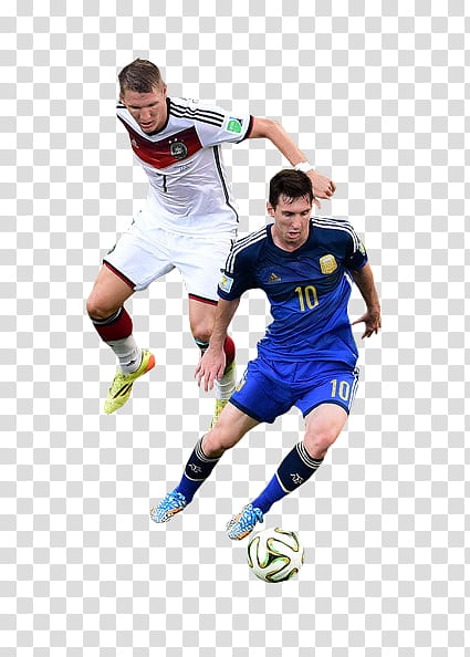 Lionel Messi y Bastian transparent background PNG clipart