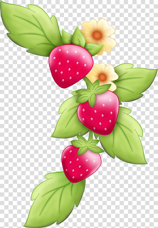 Pink Flower, Strawberry, Strawberry Pie, Cream, Food, Healthy Diet, Sticker, Animation transparent background PNG clipart