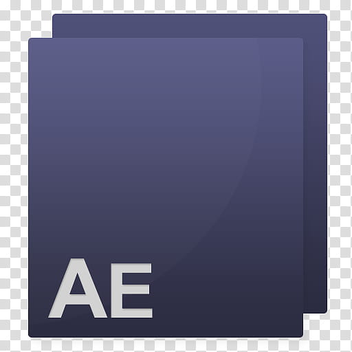 Adobe CS Icons, After Effects transparent background PNG clipart