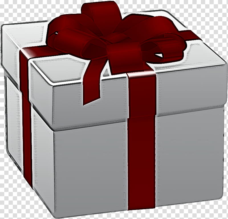 red box present material property shipping box transparent background PNG clipart