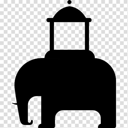 Elephant, Silhouette, Mammuthus Primigenius, Elephants, Black M, Blackandwhite transparent background PNG clipart