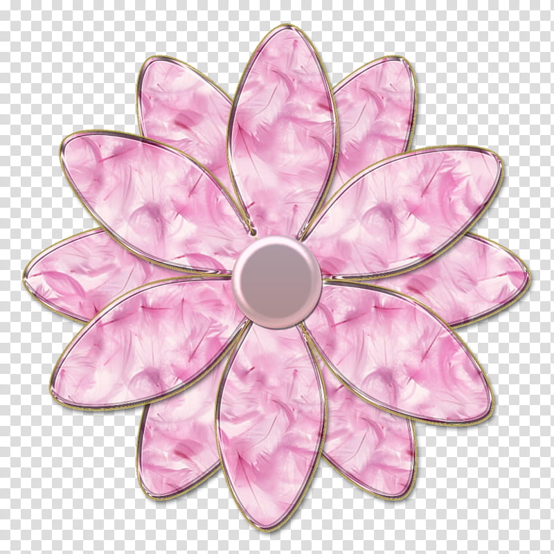 Decorative flowerses in, pink flower transparent background PNG clipart