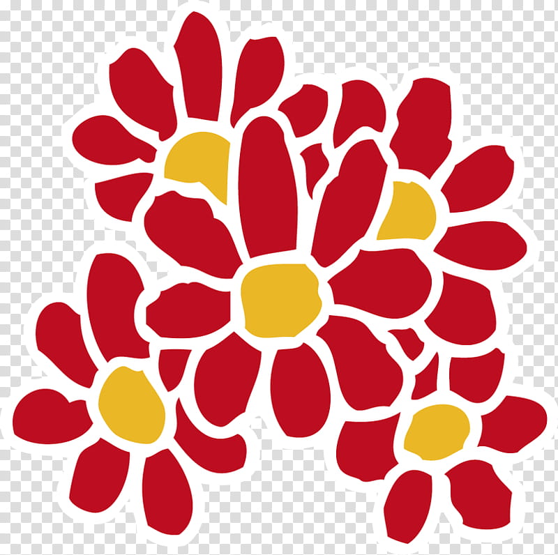 Flowers, Floral Design, Clothing, Cartoon, Clothes Pegs, Petal, Red, Yellow transparent background PNG clipart