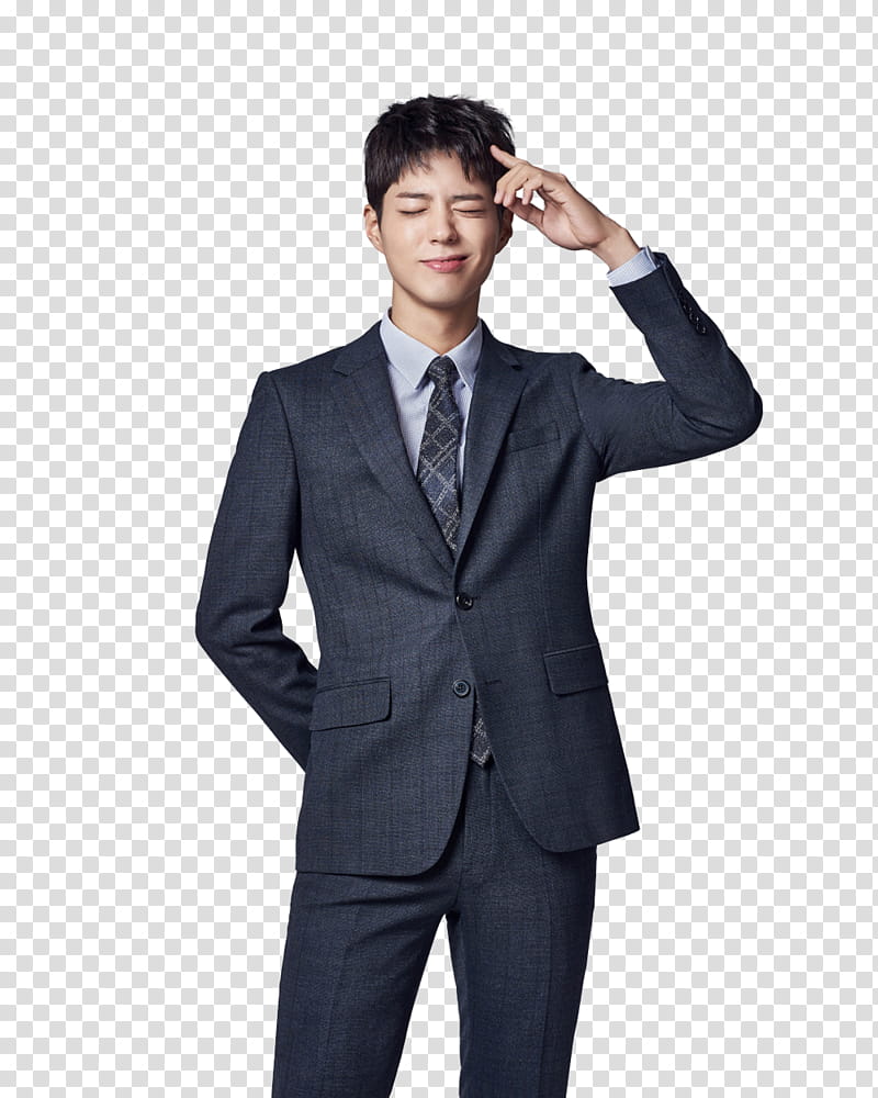 Park Bo Gum ALLETS P, man wearing suit transparent background PNG clipart