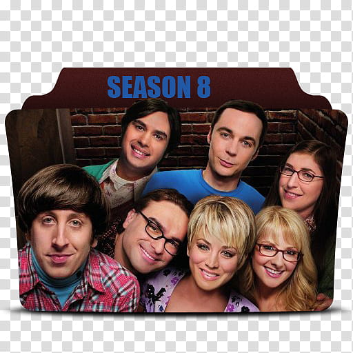 The Big Bang Theory, TV series folder icon transparent background PNG clipart