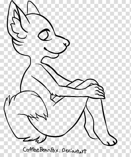 Furry Base FU, fox character transparent background PNG clipart