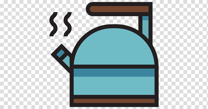 Kitchen, Tea, Coffee, Symbol, Cooking, Logo, Industry, Turquoise transparent background PNG clipart
