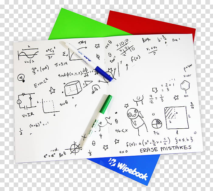 Wipebook Pro Whiteboard Notebook, Paper