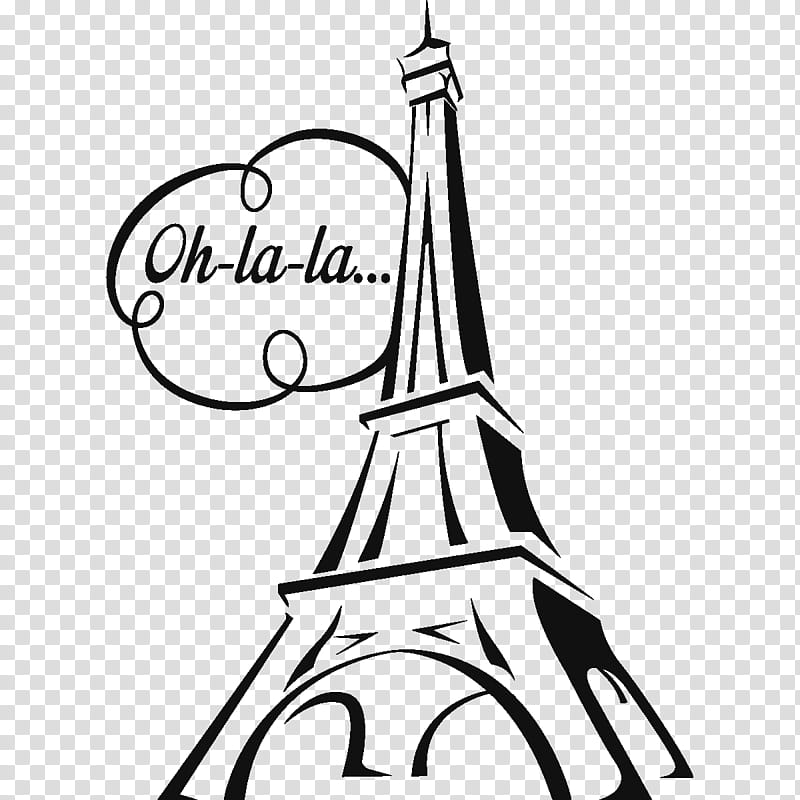 Eiffel Tower Drawing, Coloring Book, Doodle, Paris, White, Line Art, Blackandwhite, Text transparent background PNG clipart