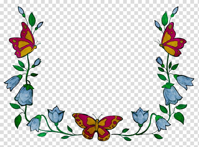 Background Flower Frame, BORDERS AND FRAMES, Frames, Butterfly Frame, Leaf, Plant, Moths And Butterflies, Heart transparent background PNG clipart