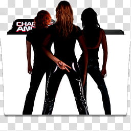 Charlie Angels Collection Folder Icon transparent background PNG clipart