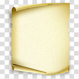 Paper , empty brown rolled paper transparent background PNG clipart