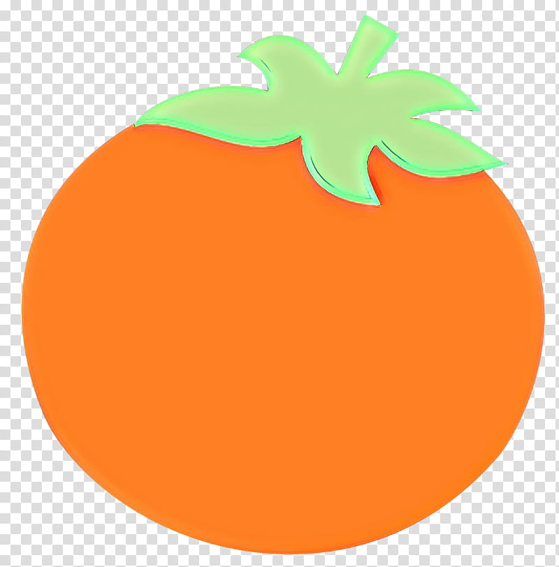 Tomato, Cartoon, Pumpkin, Mandarin Orange, Fruit, Leaf, Plant, Food transparent background PNG clipart