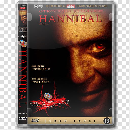 DvD Case Icon Special , Hannibal DvD Case transparent background PNG clipart