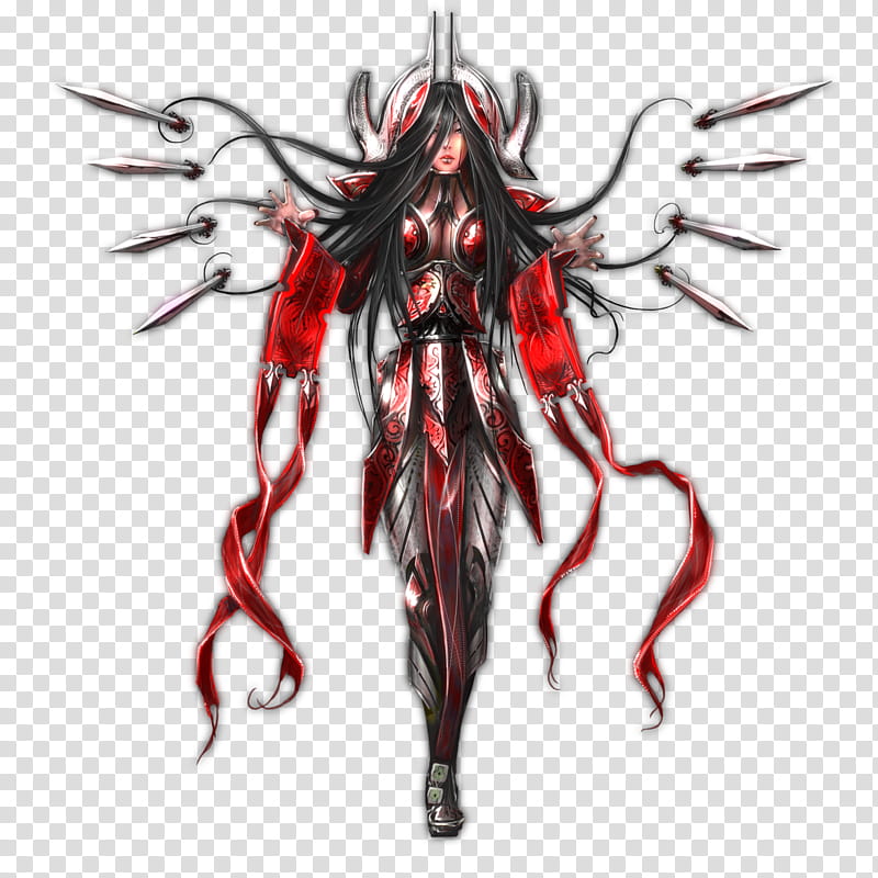 League of Legends Irelia, female anime character with red and gray dress illustration transparent background PNG clipart