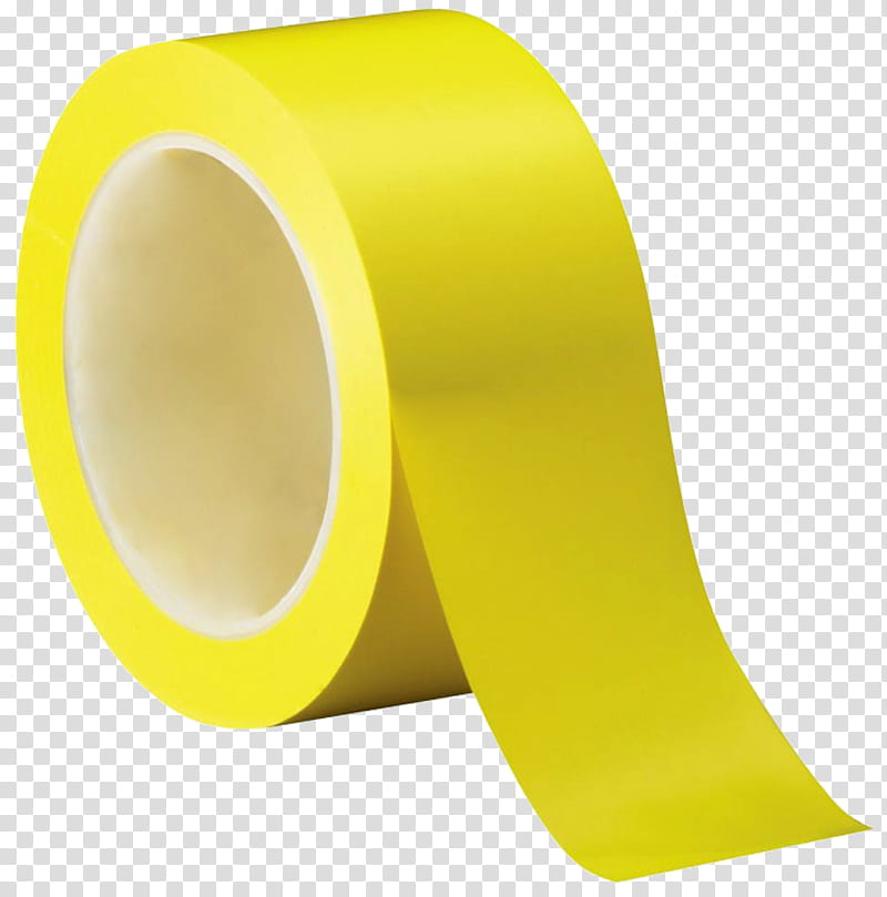 Tape, Adhesive Tape, Electrical Tape, Floor Marking Tape, Inch, Yellow, Yard, Thousandth Of An Inch transparent background PNG clipart
