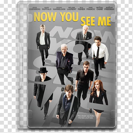 Movie Icon , Now You See Me, Now You See Me movie case illustration transparent background PNG clipart
