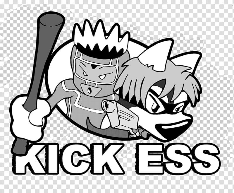 KICK ESS and HIT DOG transparent background PNG clipart