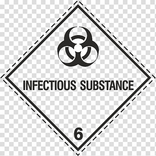 Text Box, Hazmat Class 6 Toxic And Infectious Substances, Dangerous Goods, Substance Theory, Label, Packaging And Labeling, Paper, Biological Hazard transparent background PNG clipart