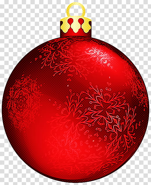 Christmas ornament, Holiday Ornament, Red, Christmas Decoration, Sphere, Christmas , Interior Design, Christmas Tree transparent background PNG clipart