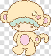 Iconos Little Twin Stars, yellow lamb illustration transparent background PNG clipart