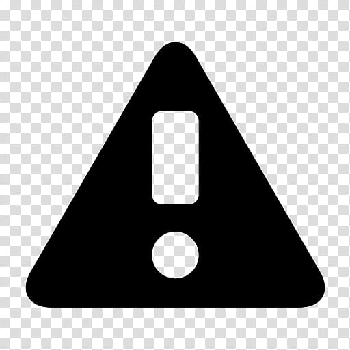 Error Icon, Error Message, HTTP 404, Icon Design, Triangle, Line, Blackandwhite, Symbol transparent background PNG clipart