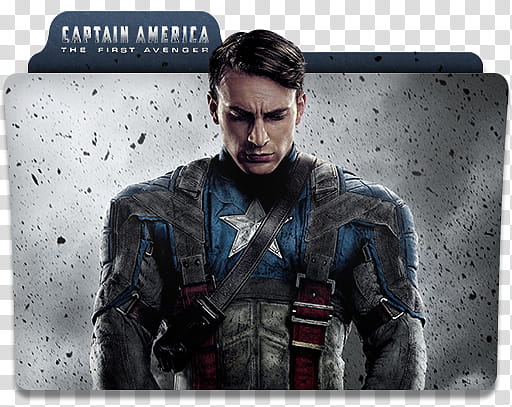 Marvel Collection Folders Phase , Captain America The First Avenger icon transparent background PNG clipart