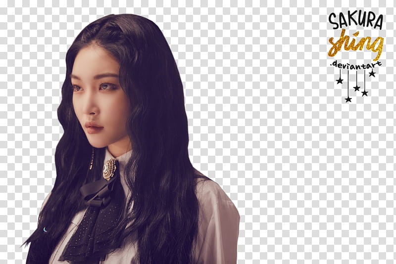 [ #], ChungHa transparent background PNG clipart