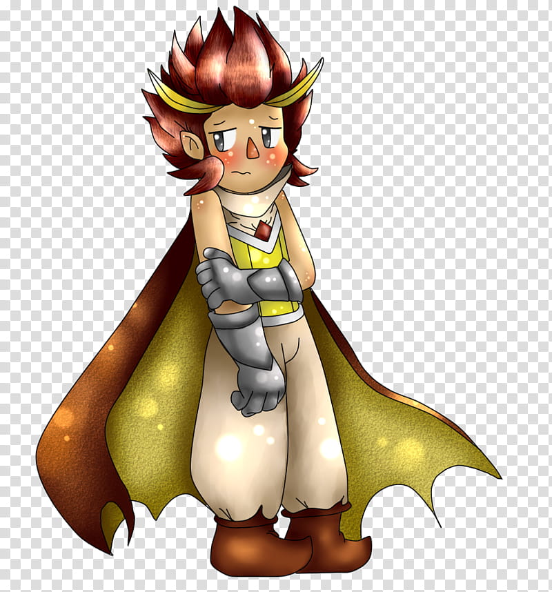 Shy and flushed Otus Owlboy transparent background PNG clipart