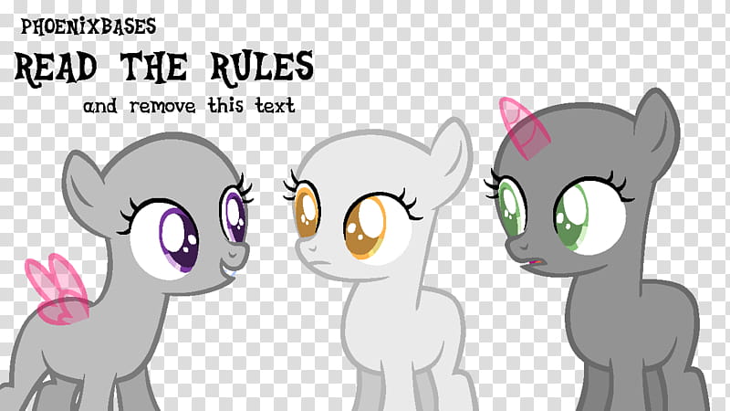 MLP Base Wanna help me hide the bodies, three assorted-color ponies art transparent background PNG clipart